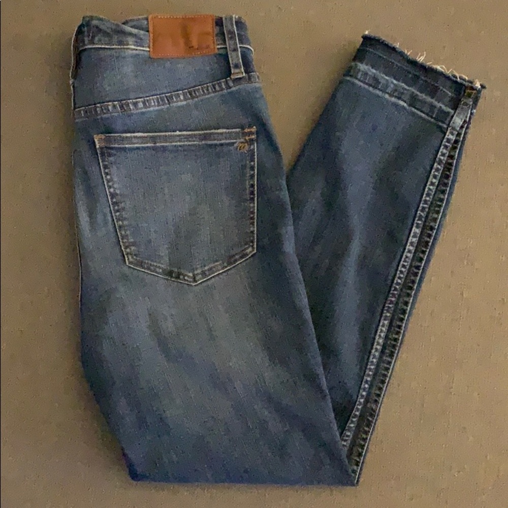 Madewell 10” high-rise skinny crop jean